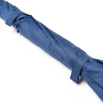 Paraguas automático con banda reflectante y sistema antiventisca color azul marino vista detalle 4