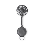 Ventilador de mano con anillo magnético y 3 velocidades color negro segunda vista