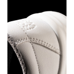 Calzado laboral tejido textil microfibra y cierre elástico Roly Salt color blanco vista detalle 3