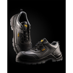 Calzado laboral con puntera dura y plantilla antiperforación Roly Brax color naranja fluorescente vista detalle 2