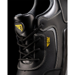 Calzado laboral con puntera dura y plantilla antiperforación Roly Brax color naranja fluorescente vista detalle 3