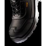 Calzado laboral con puntera dura y plantilla antiperforación Roly Brax color naranja fluorescente vista detalle 4