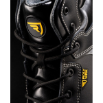 Bota laboral unisex cordones y puntera de fibra de vidrio Roly Iron color naranja fluorescente vista detalle 4