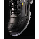 Bota laboral unisex cordones y puntera de fibra de vidrio Roly Iron color naranja fluorescente vista detalle 5