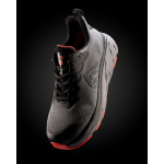 Calzado laboral unisex transpirable con suela de goma suave Roly Onyx color rojo vista detalle 1