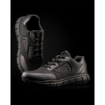 Calzado laboral deportivo unisex transpirable con cordones Roly Basalt color negro vista detalle 2