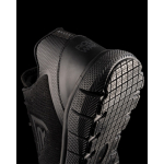 Calzado laboral deportivo unisex transpirable con cordones Roly Basalt color negro vista detalle 4