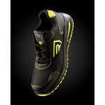 Calzado laboral unisex sport cordones y suela con densidad Roly Beryl color amarillo fluorescente vista detalle 1
