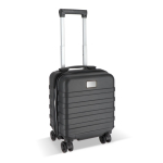 Trolley de cabina compacto con soporte para móvil en el asa 14'' color negro segunda vista