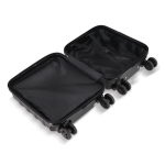 Trolley de cabina compacto con soporte para móvil en el asa 14'' color negro cuarta vista