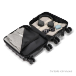 Trolley de cabina compacto con soporte para móvil en el asa 14'' color negro quinta vista