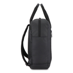 Mochila para portátil de RPET con tiras reflectantes 15.6'' color negro quinta vista