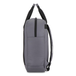 Mochila para portátil de RPET con tiras reflectantes 15.6'' color gris sexta vista