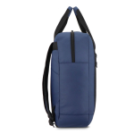 Mochila para portátil de RPET con tiras reflectantes 15.6'' color azul oscuro quinta vista