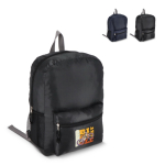 Mochila plegable ligera con bolsillo frontal y malla lateral 16L