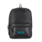 Mochila plegable ligera con bolsillo frontal y malla lateral 16L vista principal