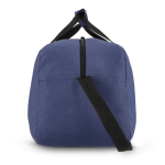 Bolsa de viaje o deporte con detalle reflectante y cremallera 35L color azul oscuro quinta vista