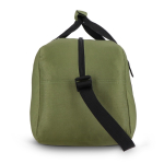 Bolsa de viaje o deporte con detalle reflectante y cremallera 35L color verde oliva quinta vista
