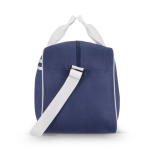 Bolsa de viaje y deporte espaciosa con asas cortas y largas 30L color blanco/azul sexta vista