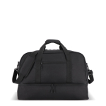 Bolsa de poliéster reciclado para deporte o para viaje 50L color negro