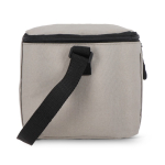 Nevera portátil térmica con correa ajustable y capacidad de 5L color gris sexta vista