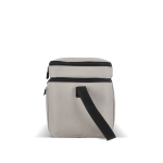 Bolsa térmica con doble compartimento y asas cortas 12L color gris octava vista