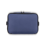 Bolsa térmica con doble compartimento y asas cortas 12L color azul oscuro sexta vista