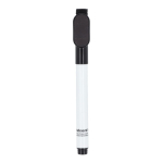 Rotulador para pizarra blanca con imán y borrador integrado color negro