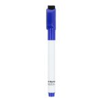 Rotulador para pizarra blanca con imán y borrador integrado color azul tercera vista