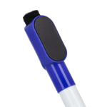 Rotulador para pizarra blanca con imán y borrador integrado color azul sexta vista