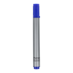 Rotulador permanente para varias superficies con tinta no tóxica color azul