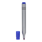 Rotulador permanente para varias superficies con tinta no tóxica color azul sexta vista
