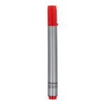 Rotulador permanente para varias superficies con tinta no tóxica color rojo