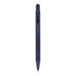 Bolígrafo con puntero óptico y clip metálico tinta azul color azul oscuro segunda vista