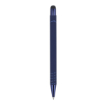 Bolígrafo con puntero óptico y clip metálico tinta azul color azul oscuro cuarta vista