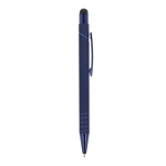 Bolígrafo con puntero óptico y clip metálico tinta azul color azul oscuro quinta vista