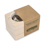 Kit de plantación de microverduras con tierra de coco color natural tercera vista