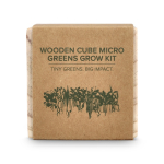 Kit de plantación de microverduras con tierra de coco color natural cuarta vista