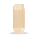 Colmena hexagonal para abejas solitarias de madera FSC color natural tercera vista