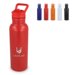 Botella térmica de acero inoxidable con boquilla y asa a juego 500ml