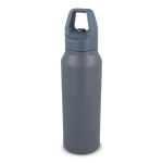 Botella térmica de acero inoxidable con cierre antigoteo 500ml color gris