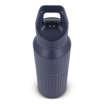Botella térmica de acero inoxidable con cierre antigoteo 500ml color azul oscuro quinta vista