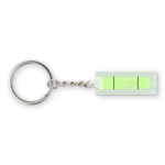 Llavero con nivel de burbuja para llaves y pequeñas tareas color transparente tercera vista