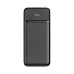 Power bank compacto con carga rápida y pantalla LED 10.000mAh color negro segunda vista