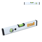 Nivel de burbuja con escala hasta 30cm con doble burbuja