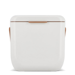 Nevera portátil compacta antigoteo para bebidas y snacks 8L color blanco segunda vista