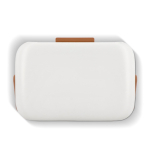 Nevera portátil compacta antigoteo para bebidas y snacks 8L color blanco cuarta vista