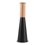 Molinillo grande en forma cónica de madera de haya Sagaform color negro