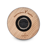 Molinillo de sal o pimienta hecho de madera de haya Sagaform color negro tercera vista