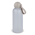Botella antigoteo mate con tapón redondo y asa Sagaform 650ml color gris